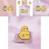 Charming Alloy Animal Brooch Colorful Cartoon Duck Design For Summer Season 2024