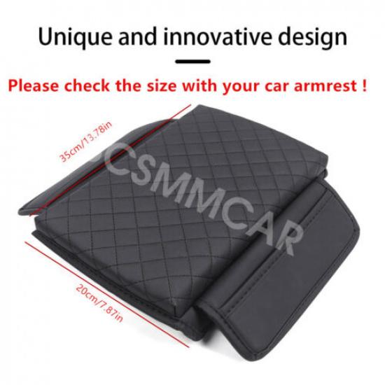 Armrest Pad Car Center Console Box Arm Rest Cushion Cover Elbow Support Mat 1Pcs
