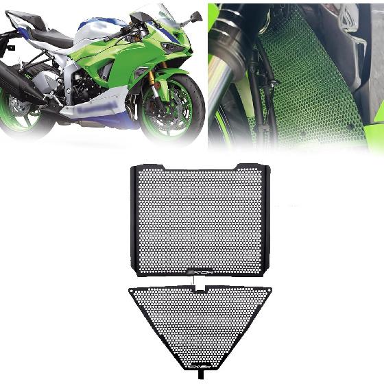 

For Z.X-6R 2025 Motorcycle Radiator and Oil Cooler Protectors zx-6r 2024-2025 Motorcycle Parts (Black) чёрный