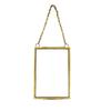 Glass Pressed Flower Frames Wall Hanging Tabletop Display Double Glass Picture Frames for Pressed Dried Flower Plant