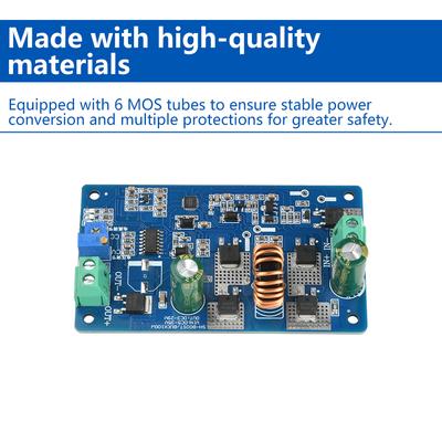 DC 5-35V 10A Automatic Step-Up/Step-Down Module High-Power Constant Voltage&Current Battery Charge LED Driver for Industrial&IoT