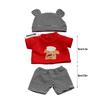 3Pcs Reborn Baby Dolls Boy Clothes 11 Inch Bear Outfit Accessories Sets Fit 11" Newborn Dolls Clothes Decorations