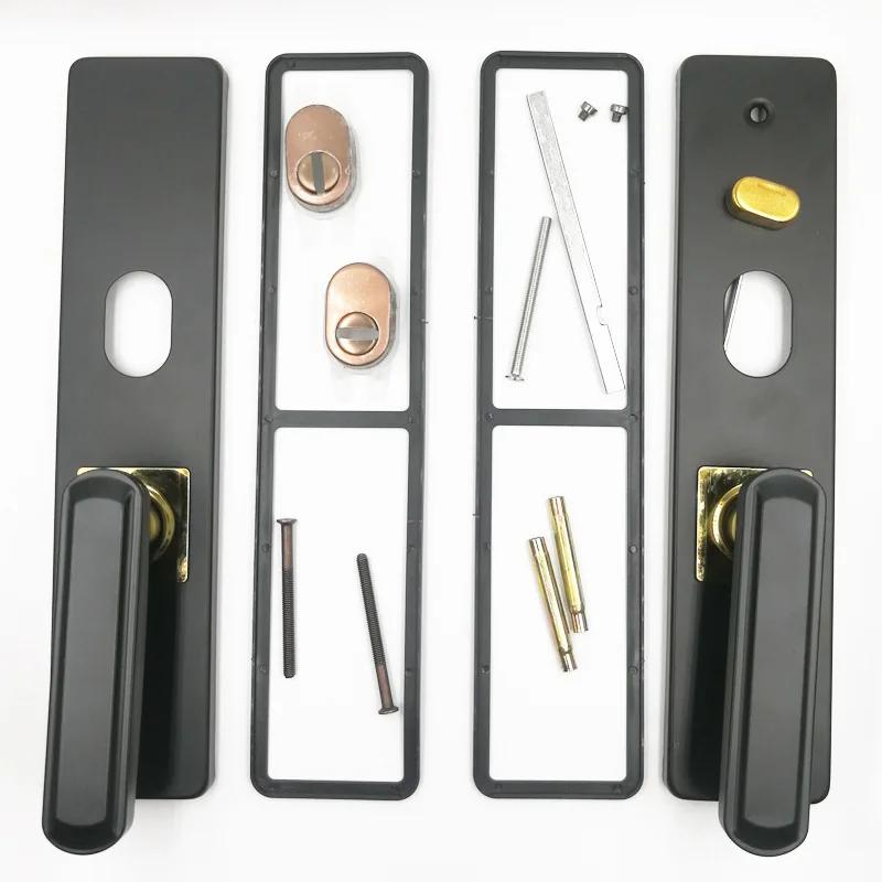 Mechanical Lock Accessories Thickened Panel Room Door Handle Stainless Steel Anti-theft Door Lock