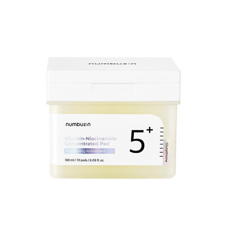 numbuzin No.5 Glutathione C Dark Spot Film Pad Brightening Tone-Up Pad 70 Pads