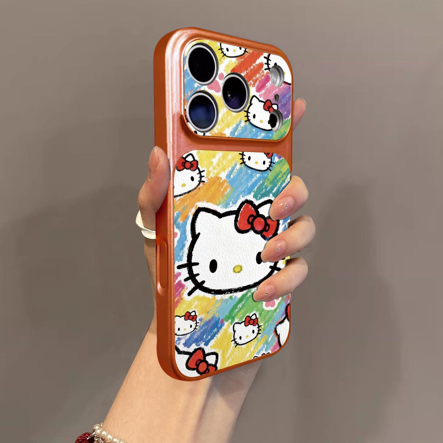 

Hello Kitty Painting for iPhone 17 Pro Max Case: Anti-fall, High-end, and Compatible with 16 Pro, 15 Pro Max, and 14 Pro Models. Apple 15 Pro Max