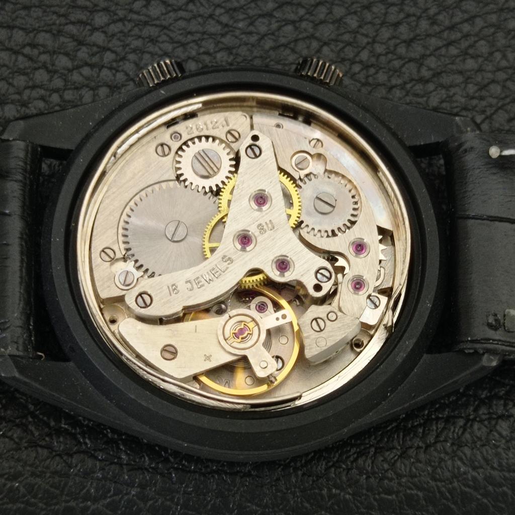 REFURBISHED VINTAGE LEGEND HAND-WINDING SWISS MENS ALARM WATCH A707539-1