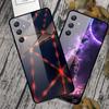 Starry Sky Tempered Glass Phone Case for Samsung A35 5G - Men's & Women's Models