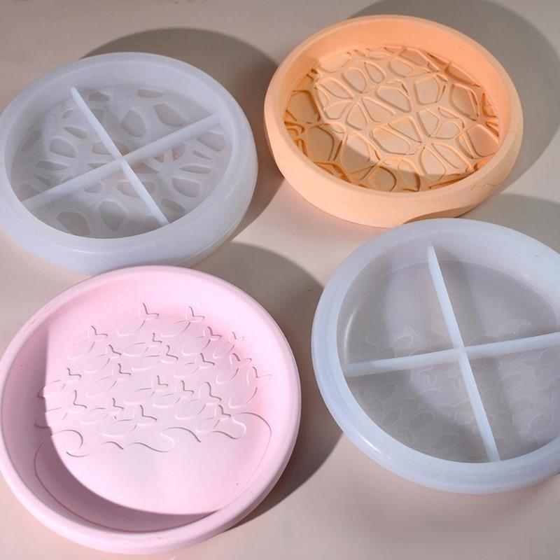 DIY forma na kapací lepidlo Vzor vody Rybí úložný podnos Forma na šperky v oceánském stylu