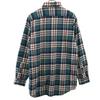 L.L.BEAN 80s Outdoor Vintage Check Pattern Long Sleeve Flannel Button Down Shirt Men's Used
