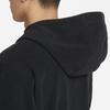 Nike Felpa con cappuccio Club Fleece con tasca a marsupio a contrasto e logo stampato Uomo Felpa Nera DQ4897-010