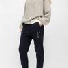 Elora Carrot-cut Cotton Jogging Bottoms Women BURTON OF LONDON