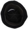 DESCENTE KNIT Ribbed Cold Weather DWBWJC61 BLK CAP, Warm, Sweat-Wicking, Quick-Drying, Antibacterial, Odor-Resistant, Style, Protection, Men's,