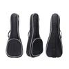 Ukulele Gitarrentasche 21/23/26 Zoll Verdickt Wasserdicht Oxford Nylon Einzelne Träger Baumwollgepolstert Gitarre Ukulele Rucksack