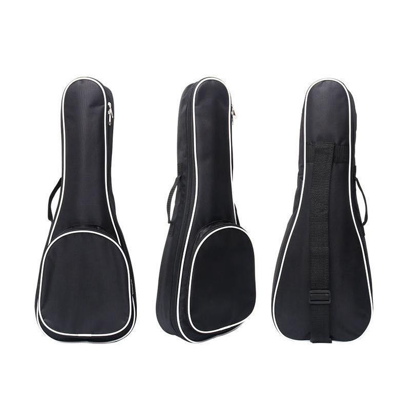 Ukulele Gitarrentasche 21/23/26 Zoll Verdickt Wasserdicht Oxford Nylon Einzelne Träger Baumwollgepolstert Gitarre Ukulele Rucksack