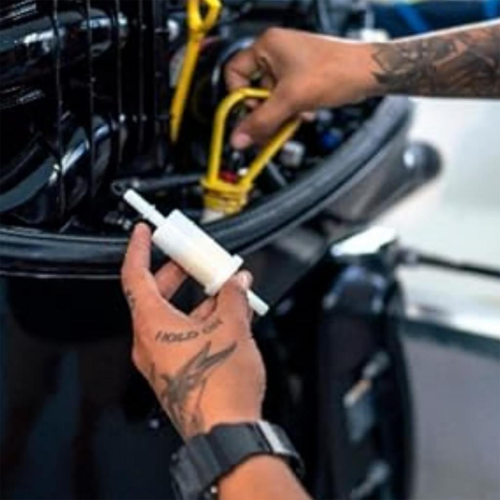 Mercury Marine Outboard Inline Fuel Filter, 2 5/16" 816296Q2 Inline Fuel Filters