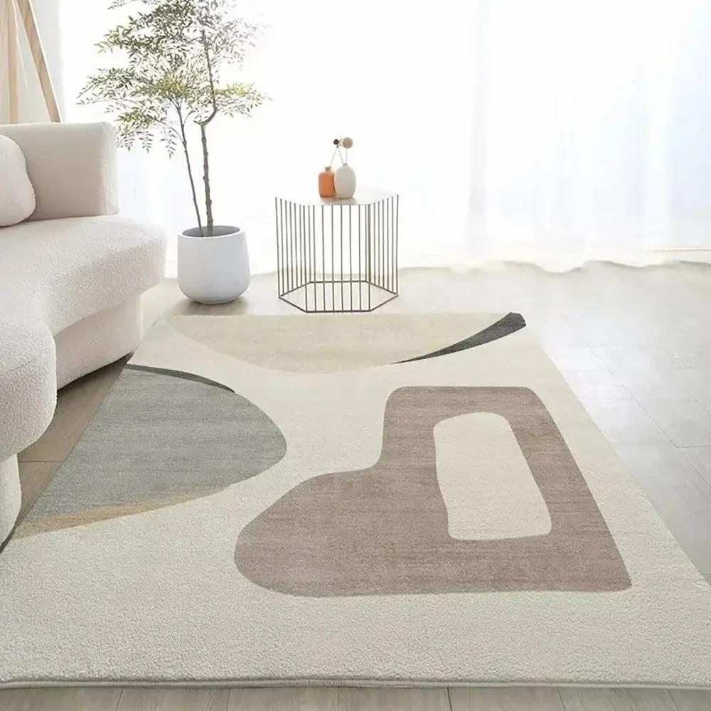 Nordic Minimalist Style Rug Carpet For Bedroom Living Room Home Sofa Decoration Large Decor Floor Mat Gift Washable Rug