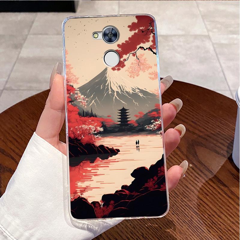 For Huawei Honor 6C Case Clear Luxury Cute Love Rabbit Funny Pattern TPU Soft Silicone Casing Cover For Honor 6C Pro Phone Cases