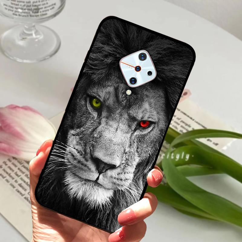 For Vivo V17 Case Cover S1 Pro Silicone Soft Painted Phone Case for VIVO 1920 V17 Russia Case TPU Bumper for vivoV17 V 17 s1Pro