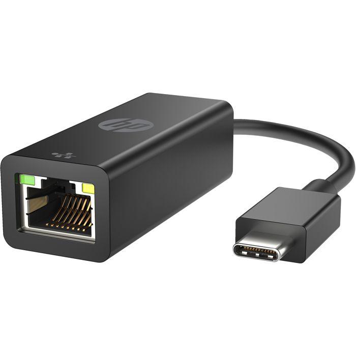 Adaptateur HP USB-C - RJ45 G2 - Noir - Câble Réseau