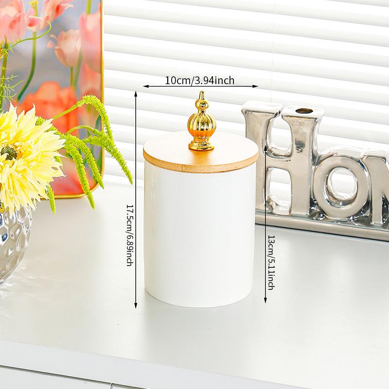 Ceramic storage tank, seasoning, food, coffee beans, coffee powder, white sugar, sealed jar, large-capacity tea jar