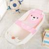 Cartoon Bär Baby Badewannennetz Tasche Verstellbares Badenetz Bett Drei Druckknöpfe Entworfen Sichere Badelösung für Neugeborene