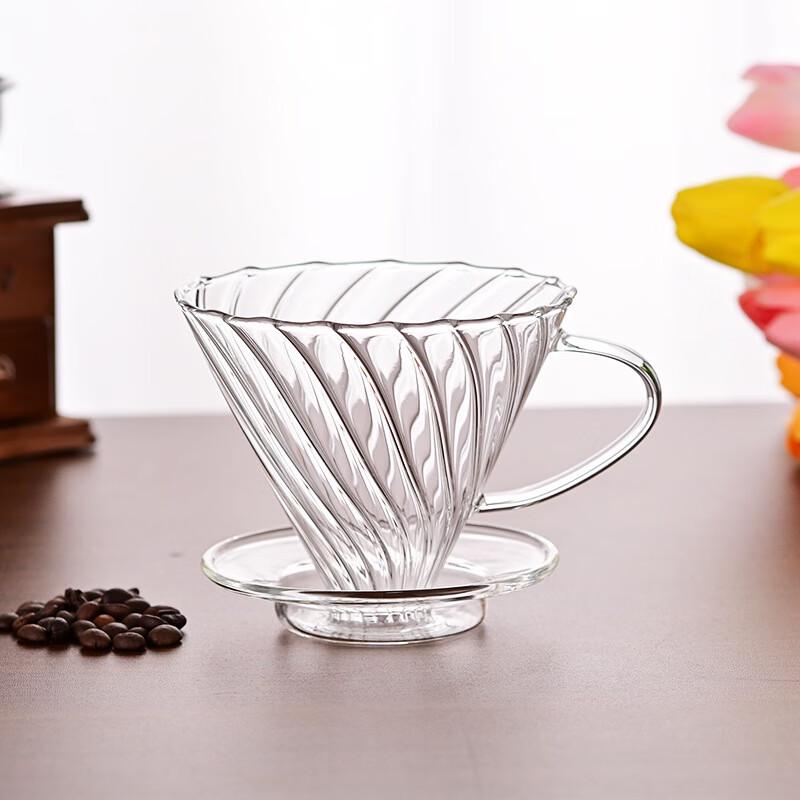 ZISIZ Glass Coffee Filter & Sharing Pot Set