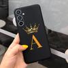 For Samsung Galaxy M54 Case A54 Cute Crown Letters Back Cover Soft Silicone Phone Case For Samsung M 54 Galaxy A54 Fundas Bumper
