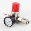 1pc 180PSI 12 Bar Druckregler Schalter Regelventil mit Messgeräten 1/4 "Für Luft Kompressor