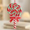 Christmas Lollipop Ornament Colorful Polymer Clay Peppermint Candy Cane Hanging Decoration Xmas Tree Holiday Party Home Decor Festival Gift