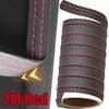 2M PU Leder Auto Innenraum Armaturenbrett Dekor Linienstreifen Aufkleber Selbstklebend