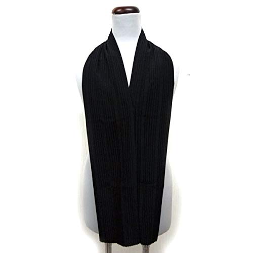 Stylish Kimono Iroha Table with Pleated Apron for Women, Stole, Pleated Tableware, Dining Apron, Table With, Made In Japan (Black)