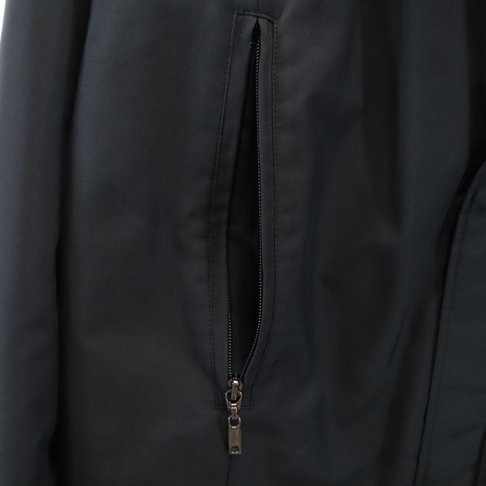 LANVIN LA COLLECTION Made In Japan Stainless Collar Coat Quilted Back Men's Used