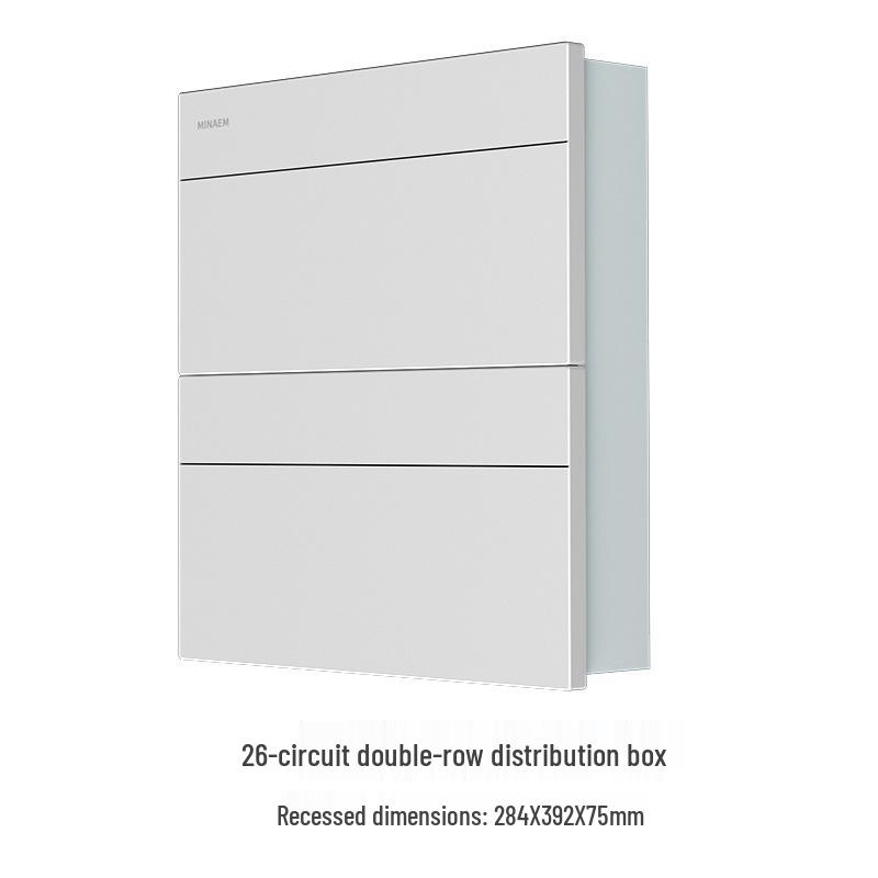 Monslang Durable Indoor 24-Slot Power Distribution Box