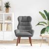 Armchair Dark Grey 69 x 74 x 93 cm Velvet