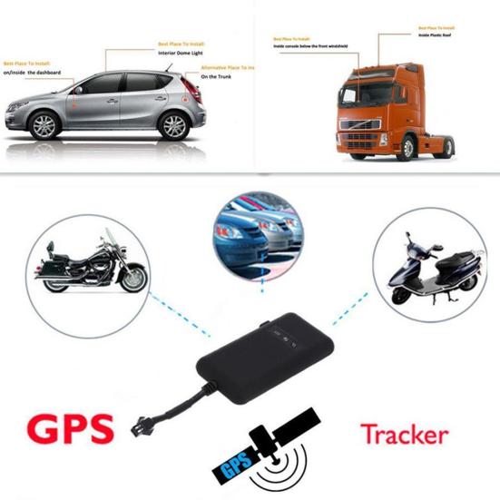 GPS Vehicle Tracker Real Time Locator GSM Motorcycle Car Bike Anti-theft Tool