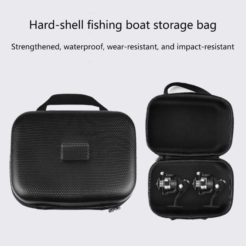 Fishing Reels Bag Baits Casting Reels Protective Case Cover Storage Thick Soft Bag for Baits Casting Reels Fishing Tackle