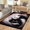 Lovely Cat Carpet Living Room Bedroom Decor Kid Un-slip Parlor Floor Mat Surface Flannel Smooth Comfortable Carpet Birthday Gift