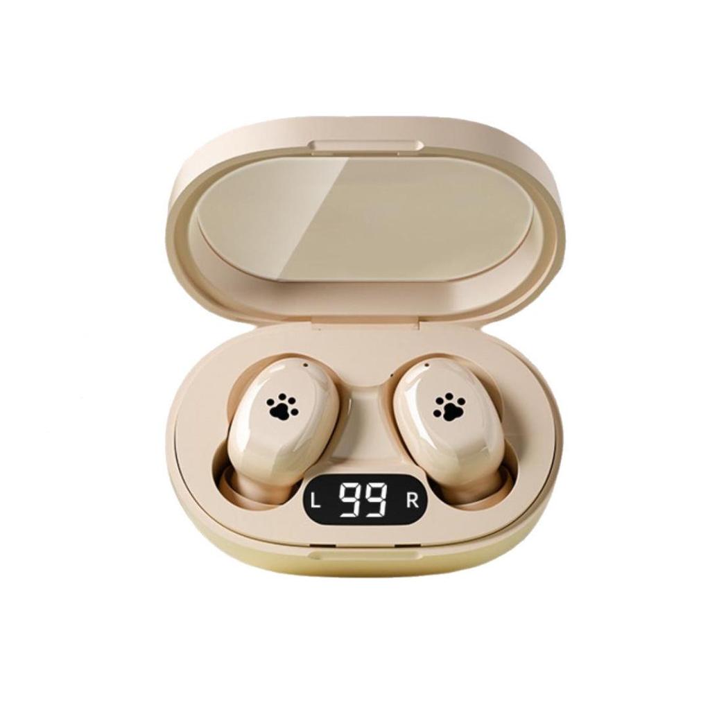 Cat Paw TWS Bluetooth Earphones: High-Quality Sound, Long Battery Life, Mini Smart Design