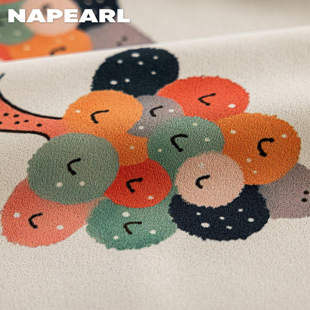 1PC NAPEARL Christmas Blackout Curtains Gold Coin Tree Pattern Printed Curtains for Bedroom Living Room Balcony Window for Home Decor