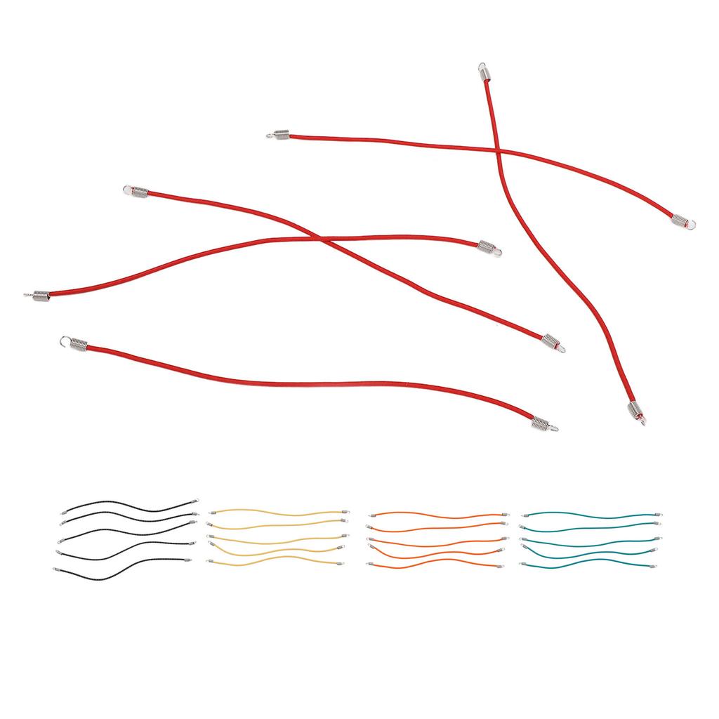 Pcs RC Car Roof Rope 30cm Length Nylon Luggage Rack Straps Cords for 1/8 1/10 Remote Control Cars