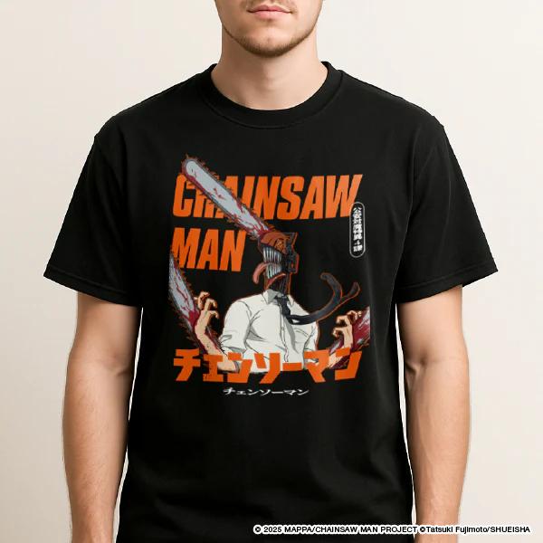 Chainsaw Man Anime Graphic T Shirt 2026 Summer Unisex Loose Fit Cotton Short Sleeve Streetwear Casual Tee for Cosplay Daily Life
