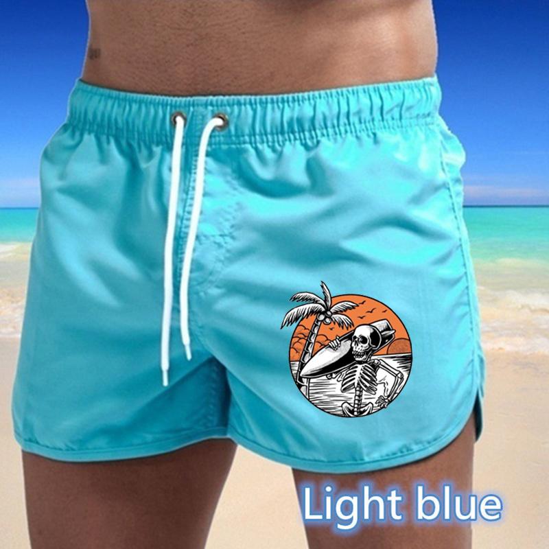BBK-71 Summer New Men's Quick-Drying Swim Trunks Sports Pants Swimwear Beach Shorts Jogging Shorts Sports Creative basketball print