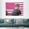1pc Josh Hutcherson Aesthetic Tapestry Horizontal Weave Free Install Kit Home Party Bedroom Decor