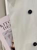 Beige High-End Women's Loose Trench Coat - 2025 Spring/Autumn Fashionable Overcoat