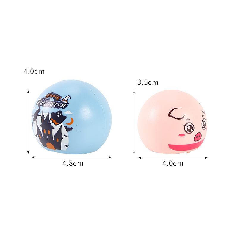 Mini Cute Animal Patterned Spherical Children Toy Car Entertainment For
