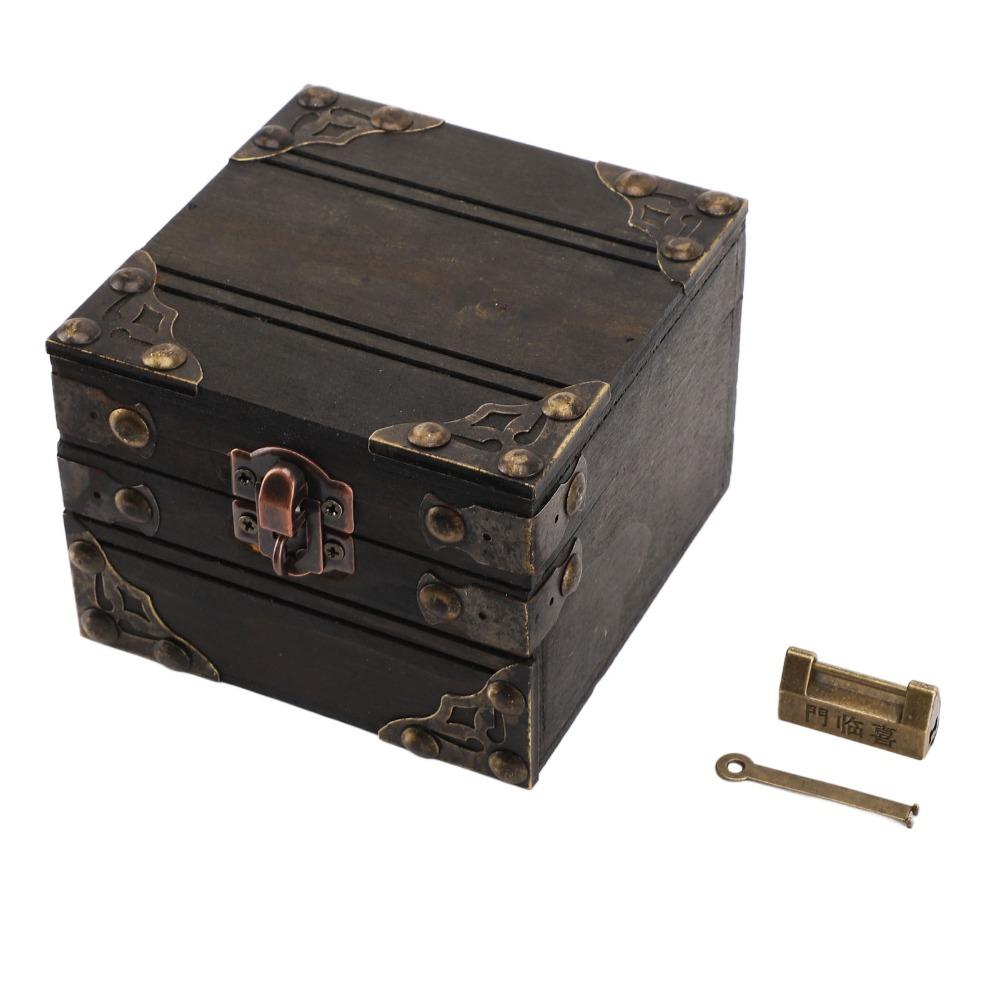 Large Capacity Vintage Jewelry Box Wood Antique Jewelry Box Wooden Jewelry Box Jewelry Storage