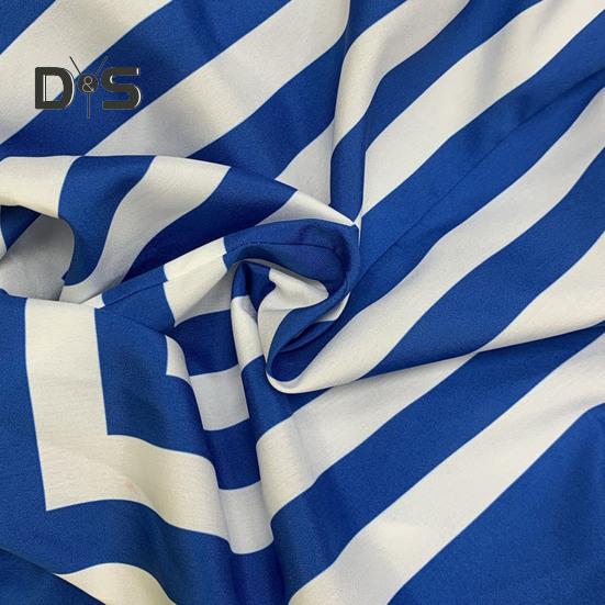 2Pcs/Set Women Stripe Print Pleated Casual Outfit Lapel Lantern Long Sleeve Lace Up Shirt High Waist Wide Leg Long Pants Set