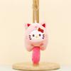 Adorable Sanrio Keychain Plush Toy Kuromi Cinnamoroll Cute Doll Bag Charm