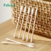 FaSoLa Portable Double-Headed Cotton Swabs: Individually Wrapped Makeup Remover Swabs