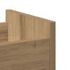 vidaXL Rollschrank Artisan Eiche 60x22x79 cm Holzwerkstoff